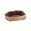 Flamingo Chipz Rectángulo Marrón cama cuna para perros, , large indicador imagen numero 1