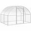 VidaXL Gallinero Exterior plateado, , large indicador imagen numero 3