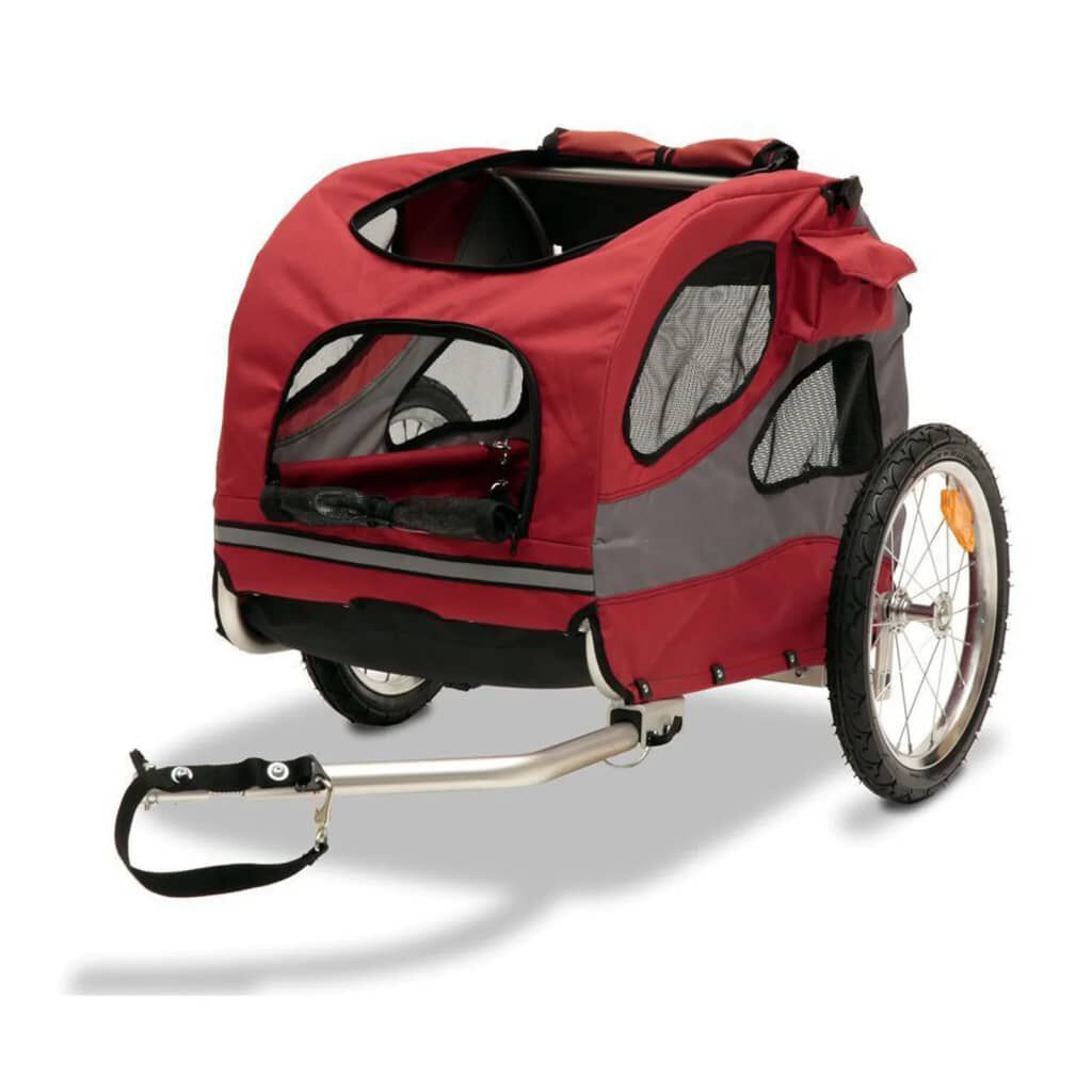 PetSafe Remolque de bicicleta para perros Happy Ride M rojo, , large Imagen numero 1