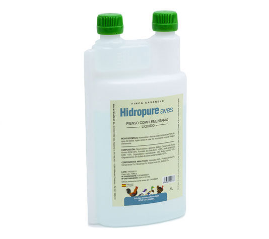 Finca Casarejo Hidropure acondicionador para el agua de los bebederos