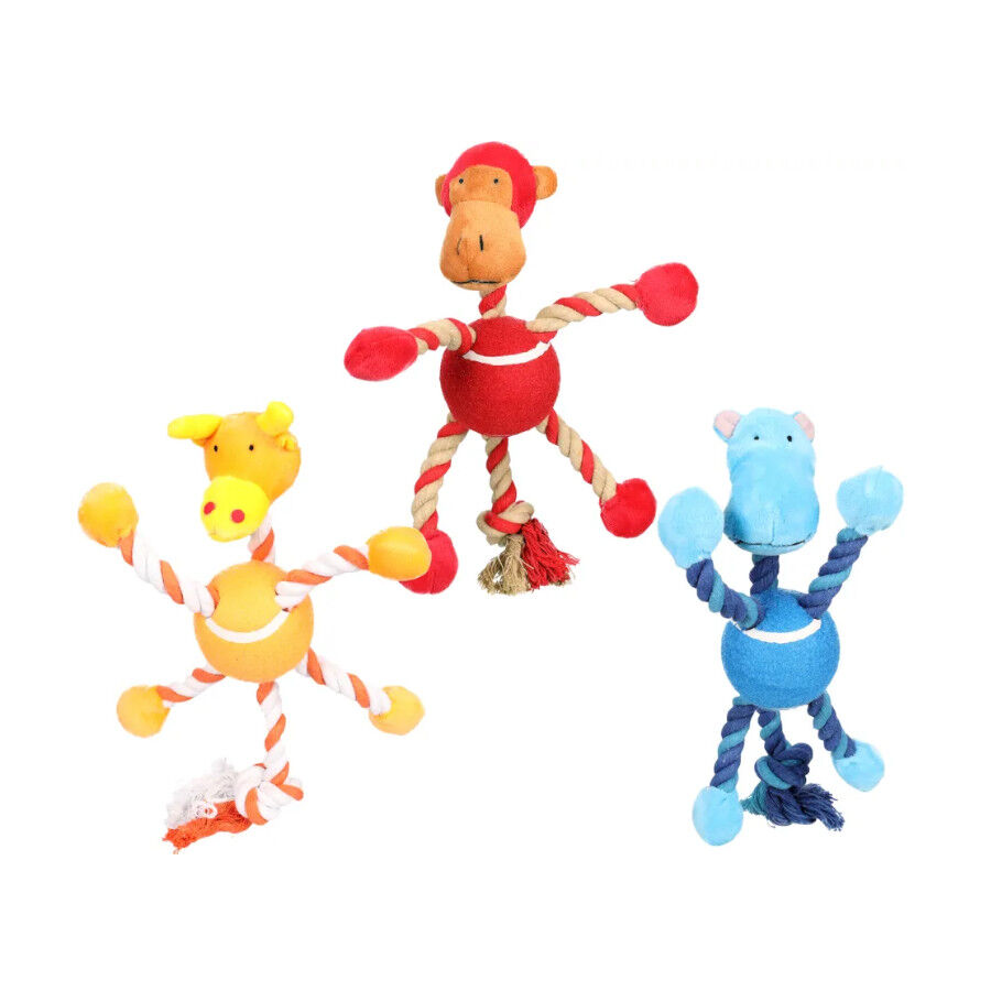 Flamingo pelota de tenis y cuerdas trenzadas Imagen numero 1