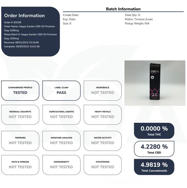 Aceite de CBD para Perros | Espectro Completo, , large Imagen numero 3