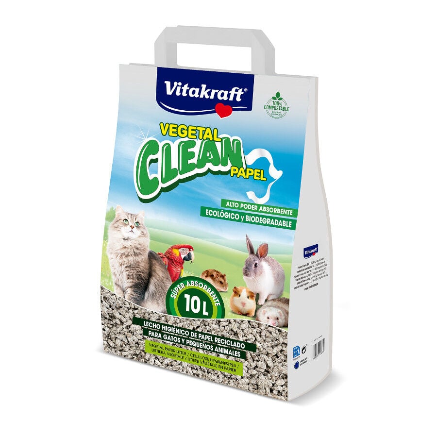 Vitakraft Vegetal Clean Papel Lecho Vegetal para animales thumbnail