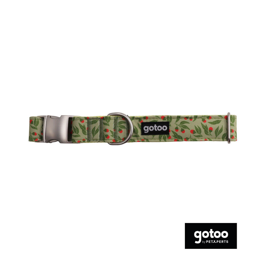 Gotoo Collar estampado floral para perros, , large Imagen numero 2