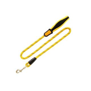 Arppe confort correa de nylon redondo amarillo para perros