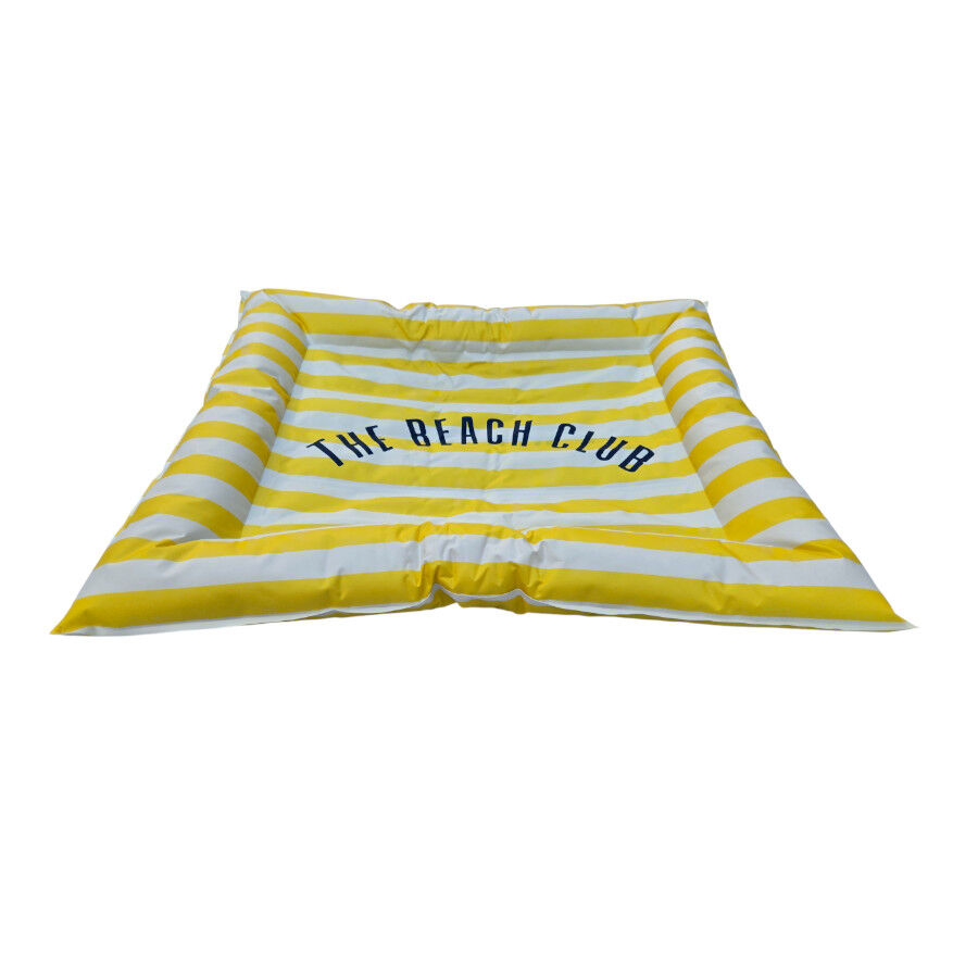 Summer Vibes Cama Rectangular Refrescante Amarilla para perros, , large Imagen numero 2