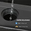 Outsunny Pesos de Base de Sombrilla en Voladizo de 4 Piezas Soporte de Parasol de Patio Rellenable de Agua de 100 kg o Arena de 135 kg para Base Cruzada 98x98x18,5 cm Negro, , large indicador imagen numero 5