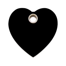 Red Dingo Placa identificativa Plastico Corazón para perros