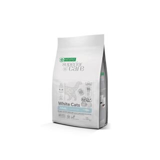 Nature's Protection White Cat Con Arenque Sin Cereales Para Gatos Adultos