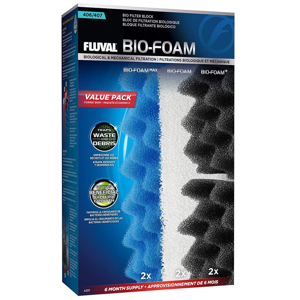 Fluval 407 Bio-Foam Pack 6 Meses, , large Imagen numero 1