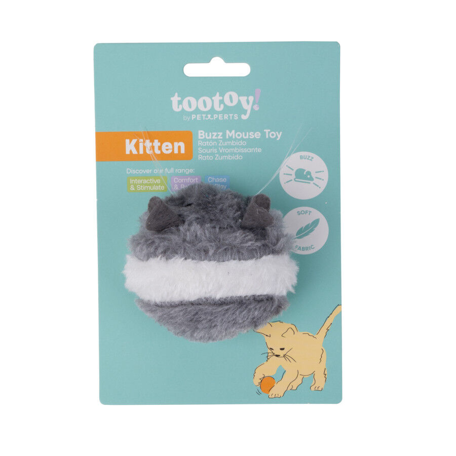 Tootoy! Rat&oacute;n Interactivo con Zumbido para gatitos, , large Imagen numero 8