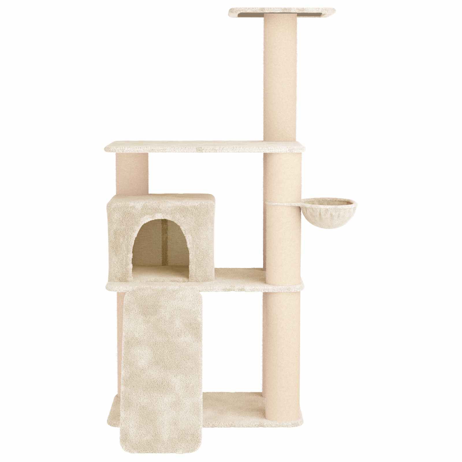 vidaXL &Aacute;rbol para gatos con postes de sisal Muebles Gatos &Aacute;rbol Interior, , large Imagen numero 5