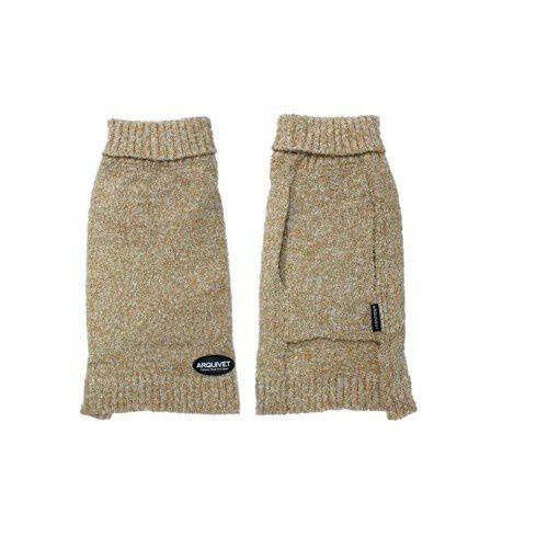 Jersey de punto jaspeado para perros color Marr&oacute;n, , large Imagen numero 2