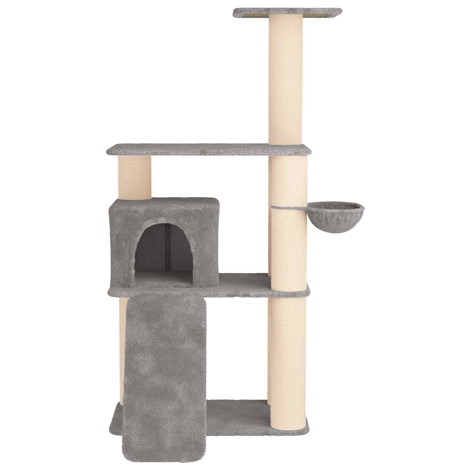 vidaXL &Aacute;rbol para gatos con postes de sisal Muebles Gatos &Aacute;rbol Interior, , large Imagen numero 5