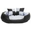 Vidaxl cojín reversible gris para perros, , large indicador imagen numero 2