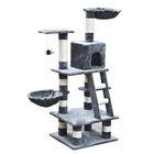 Rascador de felpa gimnasio para gatos color Gris, , large image number null