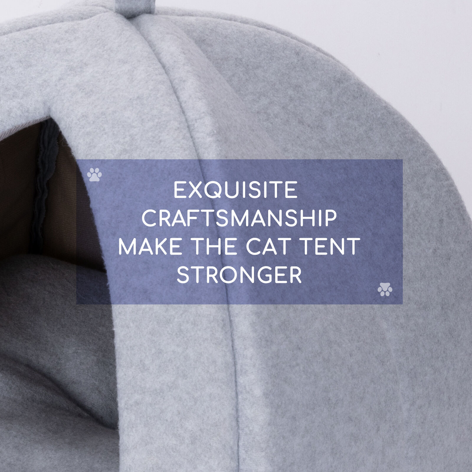 Nobleza Cama Cueva con Cojín para mascotas thumbnail