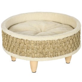 PawHut Cama para Perros Beige