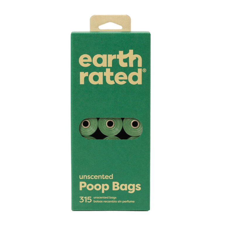 Earth Rated Refill Bolsas sin perfume para heces de perros, , large image number null