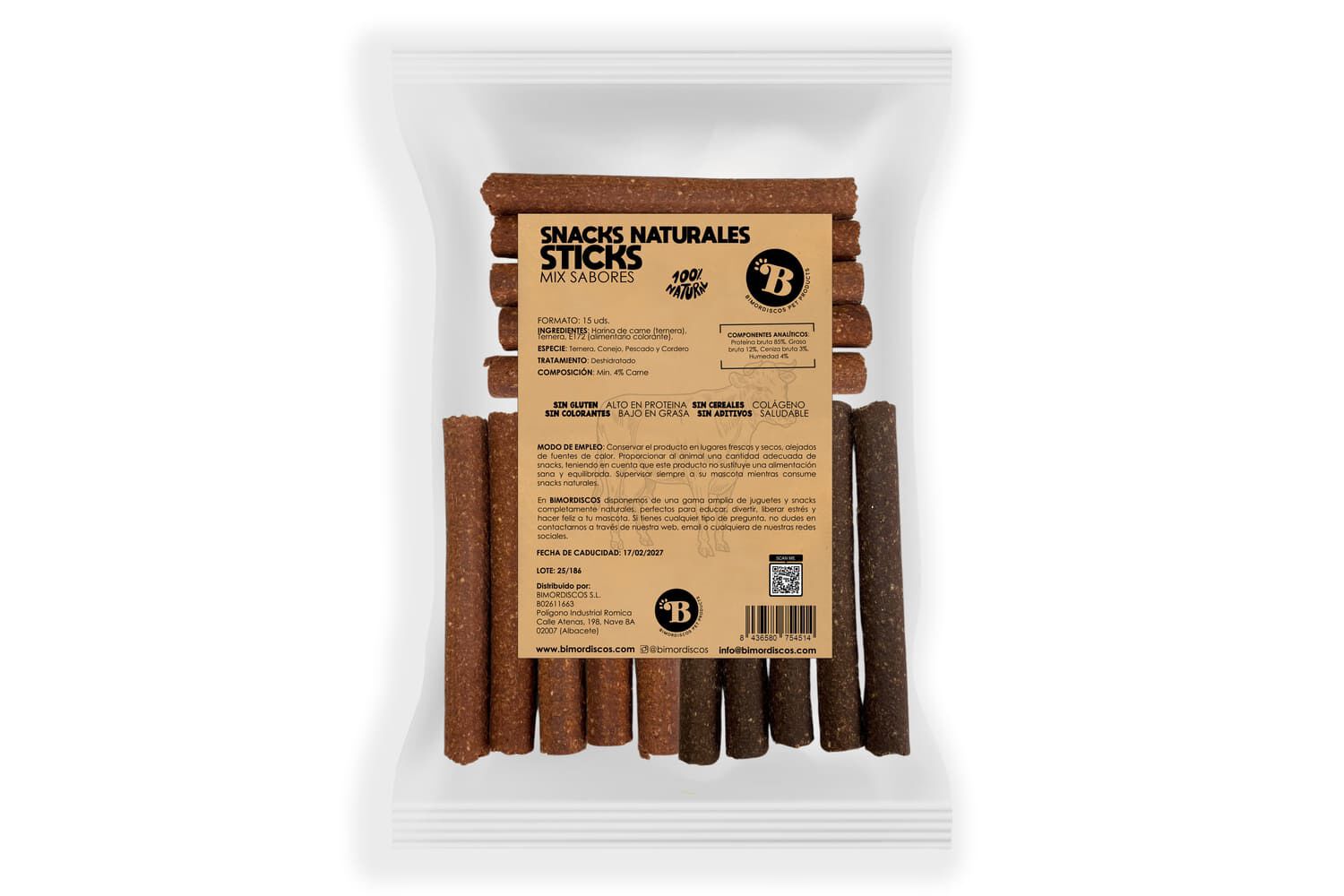 BIMORDISCOS Barritas para Perros y Gatos - Mix, , large Imagen numero 1