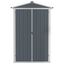 vidaXL Cobertizo de jardín acero galvanizado gris 116x45x175 cm, , large indicador imagen numero 4