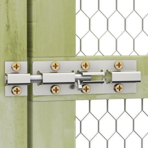 Gallinero de madera y malla para el exterior thumbnail