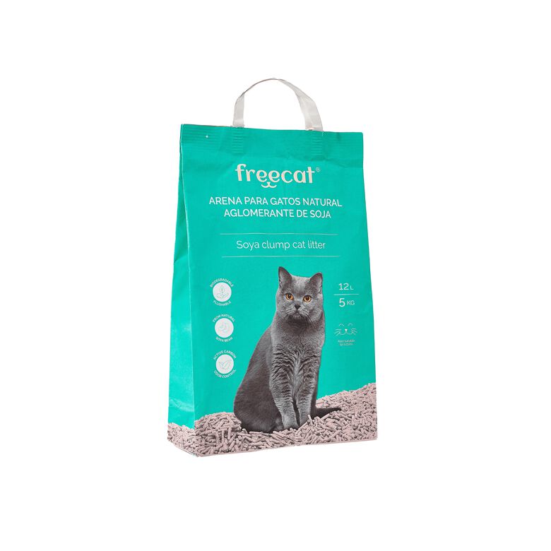 Freedog Arena Natural Aglomerante Soja para Gatos