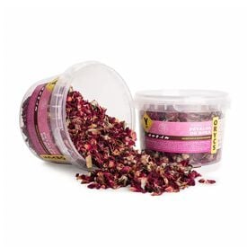 Snack P&eacute;talos de Rosa ORYCS alimento complementario para conejos, roedores, aves y reptiles herb&iacute;voros 45 g
