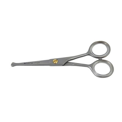 Tijera Ib&aacute;&ntilde;ez Capri recta con punta roma peluquer&iacute;a canina, , large Imagen numero 1