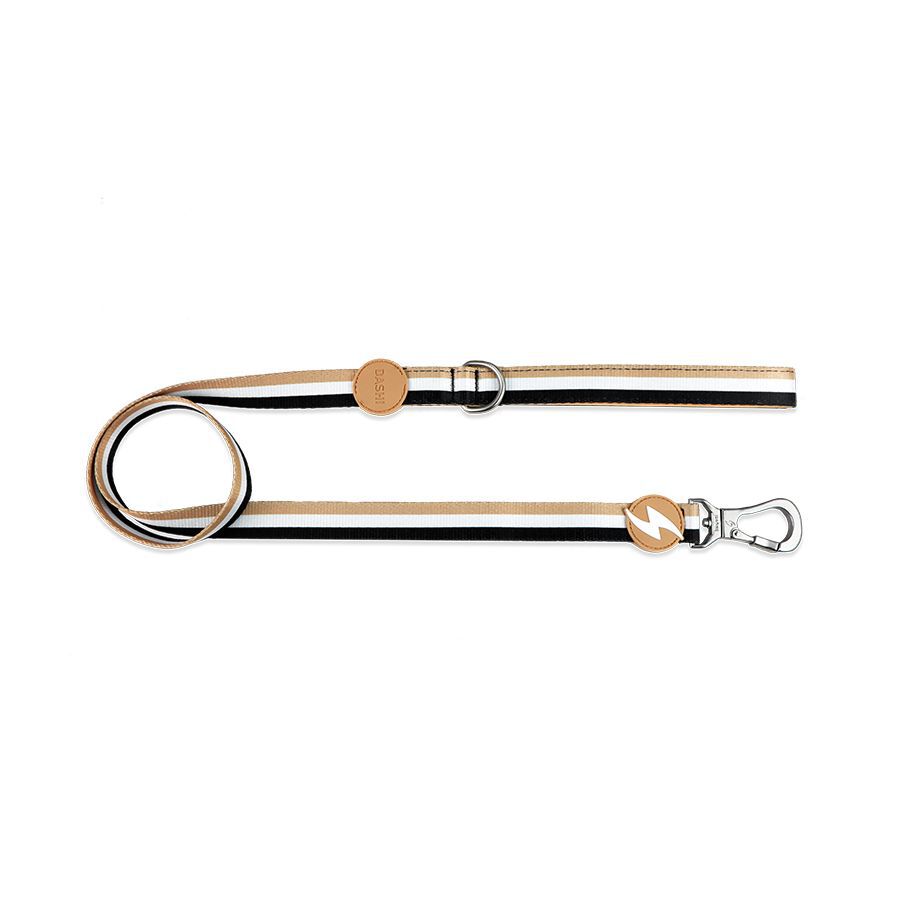 Correas Stripes Marron & Negro Mediano, , large Imagen numero 1