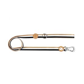 Dashi Stripes Correa Marrón y Negro para perros