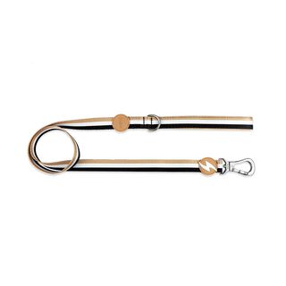 Dashi Stripes Correa Marrón y Negro para perros