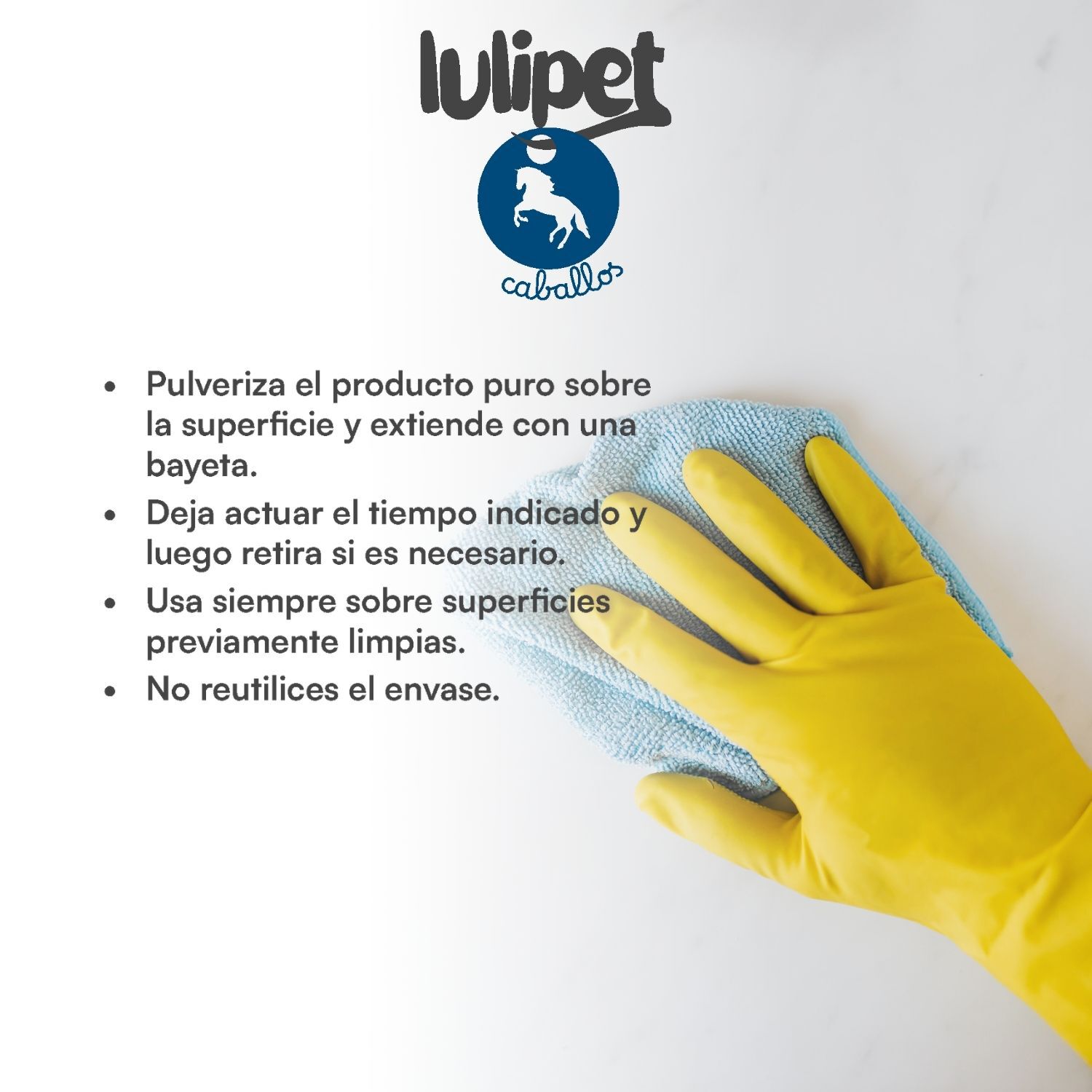 Spray Desinfectante multiusos  entorno caballos lulipet 750 ml, , large Imagen numero 4