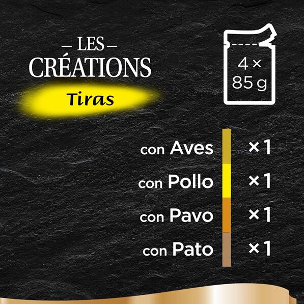 4 sobres x 85 g Sheba Les Cr&eacute;ations Pollo Salsa en Bolsita para Gatos - Multipack, , large Imagen numero 2