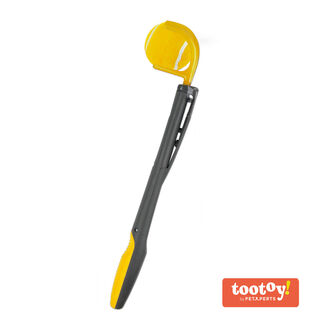 Tootoy! Comfort  Thrower Yellow Lanzador de Pelotas Amarillo para perros