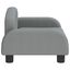 vidaXL Cama para perros de tela gris claro 70x45x30 cm, , large indicador imagen numero 9