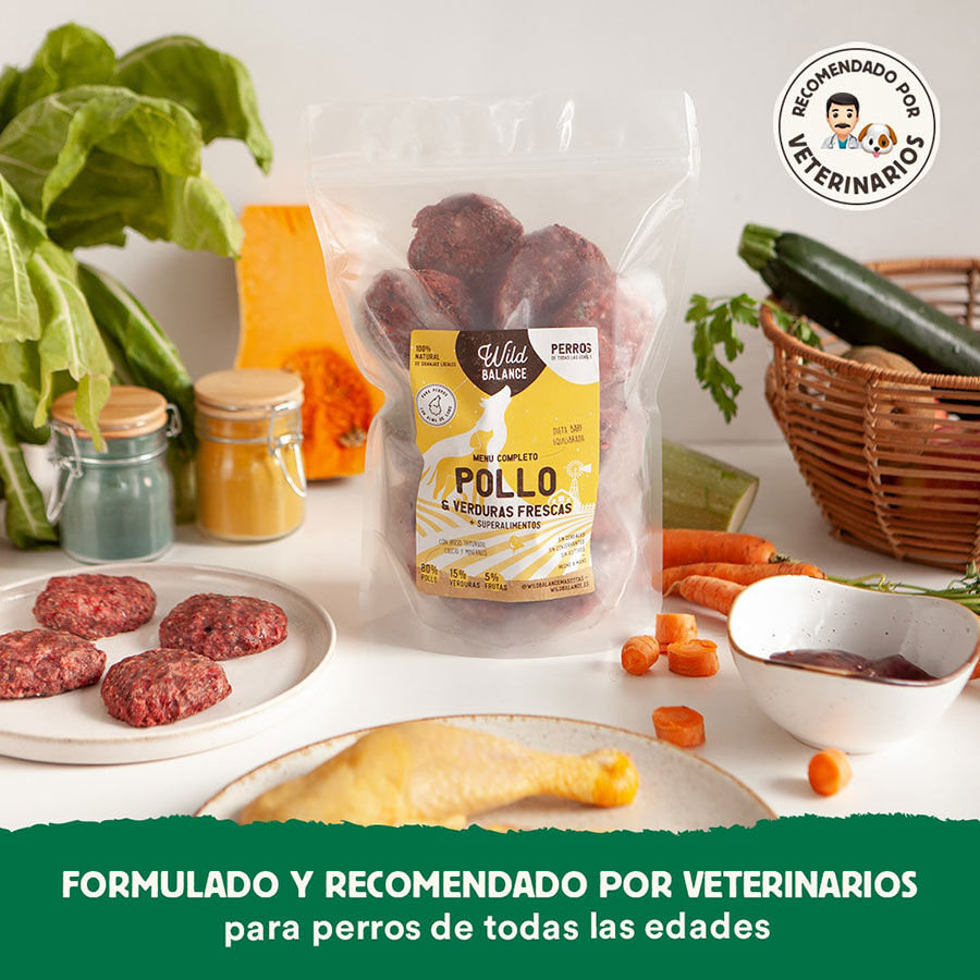 Pack de men&uacute; completo BARF para perros sabor Pollo, , large Imagen numero 4