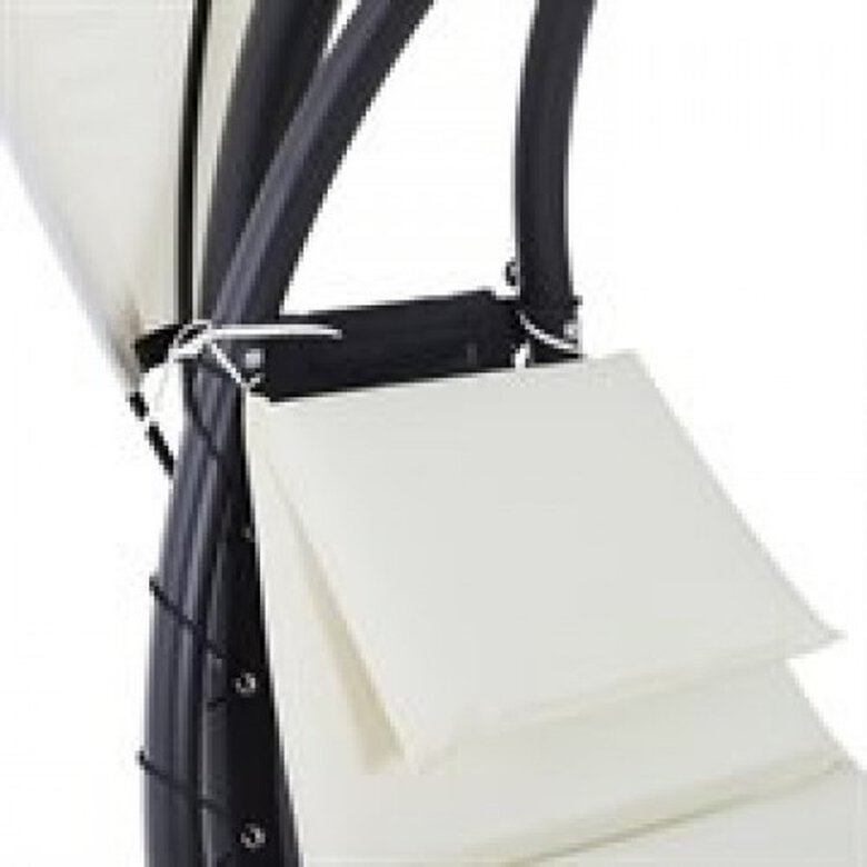 Tumbona tipo hamaca con toldo Outsunny color Crema, , large image number null