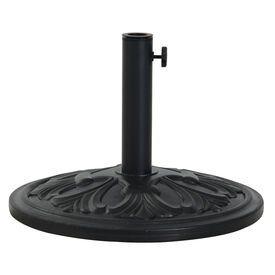 Outsunny Base de Sombrilla con Soporte de Parasol Redondo para jardín