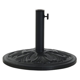 Outsunny Base de Sombrilla con Soporte de Parasol Redondo para jardín