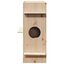 vidaXL Casa para gatos madera maciza pino 43x43x60 cm, , large indicador imagen numero 13