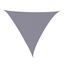 Toldo vela triangular para jardín color Gris, , large indicador imagen numero 2