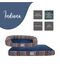 Yagu Cama Relax Vicoel&aacute;stico Indiana para perros, , large indicador imagen numero 4