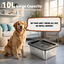 Nobleza Bebedero Antigoteo para Perros Grandes 10L &ndash; Cuenco de Agua de Acero Inoxidable 304 con Disco Flotante Antiderrames, Taz&oacute;n Antideslizante para Mascotas, Gran Capacidad, , large indicador imagen numero 2