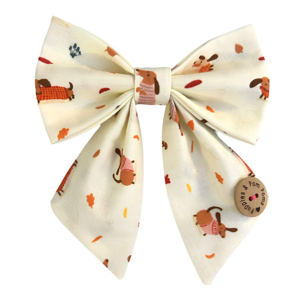 ★ Pajarita - Teckels de otoño ★