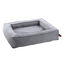 Flamingo Carlota Rectángulo Gris con Cremallera Cama para perros, , large indicador imagen numero 2