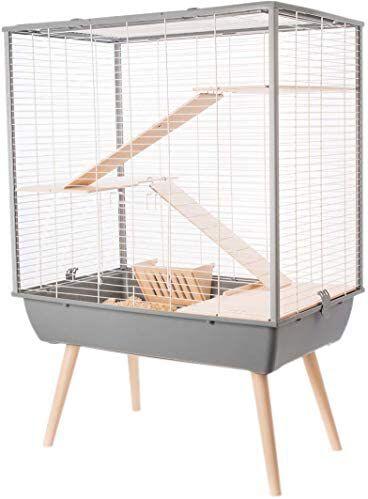 Zolux Cage Neo Cosy - Rongador Grande (77,5 x 47,5 x 109 cm), Color Gris, , large Imagen numero 1