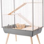 Zolux Cage Neo Cosy - Rongador Grande (77,5 x 47,5 x 109 cm), Color Gris, , large image number null