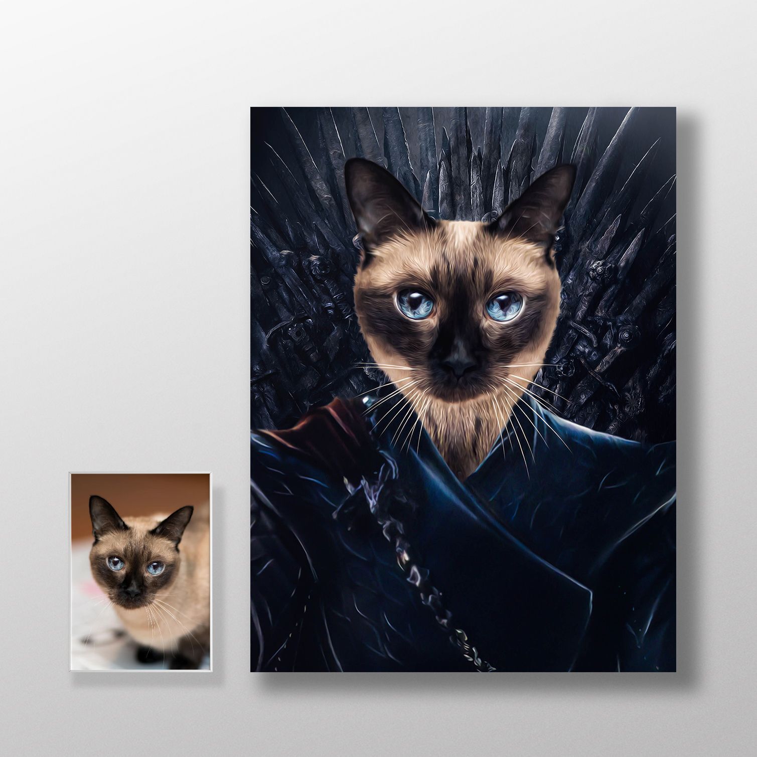 Pet Story Retrato Personalizado de Mascota Póster Daenerys Targaryen