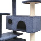 Rascador para gatos poste rascador de sisal color Azul, , large image number null